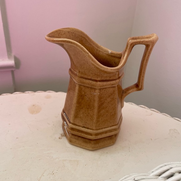 Vintage Lyons Lair Handmade Brown Pitcher/creamer - Picture 3 of 4